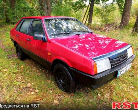 Красный ВАЗ 21099, объемом двигателя 1.5 л и пробегом 99 тыс. км за 1250 $, фото 3 на Automoto.ua