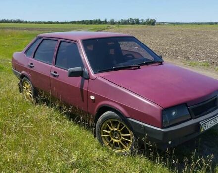 Червоний ВАЗ 21099, об'ємом двигуна 1.5 л та пробігом 177 тис. км за 2100 $, фото 15 на Automoto.ua