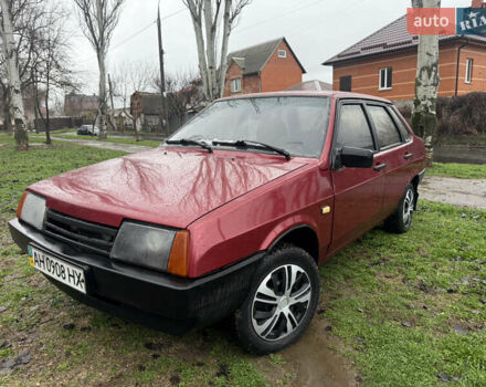 Красный ВАЗ 21099, объемом двигателя 1.5 л и пробегом 200 тыс. км за 1800 $, фото 10 на Automoto.ua