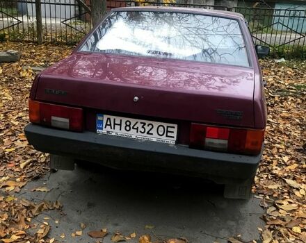 Красный ВАЗ 21099, объемом двигателя 1.5 л и пробегом 222 тыс. км за 1950 $, фото 4 на Automoto.ua