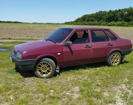 Червоний ВАЗ 21099, об'ємом двигуна 1.5 л та пробігом 177 тис. км за 2100 $, фото 16 на Automoto.ua
