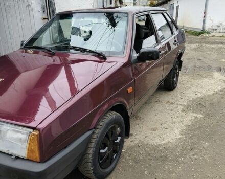 Красный ВАЗ 21099, объемом двигателя 1.5 л и пробегом 163 тыс. км за 999 $, фото 1 на Automoto.ua