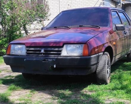 Красный ВАЗ 21099, объемом двигателя 1.5 л и пробегом 200 тыс. км за 952 $, фото 1 на Automoto.ua