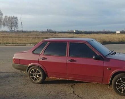 Червоний ВАЗ 21099, об'ємом двигуна 1.5 л та пробігом 185 тис. км за 1800 $, фото 1 на Automoto.ua