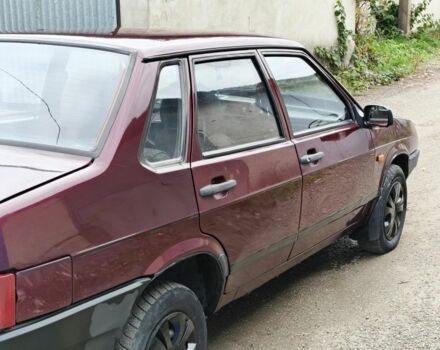 Красный ВАЗ 21099, объемом двигателя 1.5 л и пробегом 163 тыс. км за 999 $, фото 9 на Automoto.ua