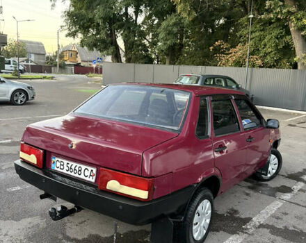Красный ВАЗ 21099, объемом двигателя 1.6 л и пробегом 280 тыс. км за 1400 $, фото 2 на Automoto.ua