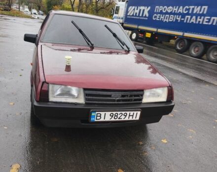Червоний ВАЗ 21099, об'ємом двигуна 1.5 л та пробігом 1000 тис. км за 1300 $, фото 1 на Automoto.ua