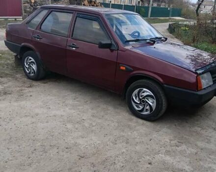 Красный ВАЗ 21099, объемом двигателя 0 л и пробегом 140 тыс. км за 2300 $, фото 2 на Automoto.ua