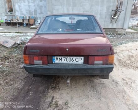 Красный ВАЗ 21099, объемом двигателя 1.5 л и пробегом 80 тыс. км за 1200 $, фото 4 на Automoto.ua