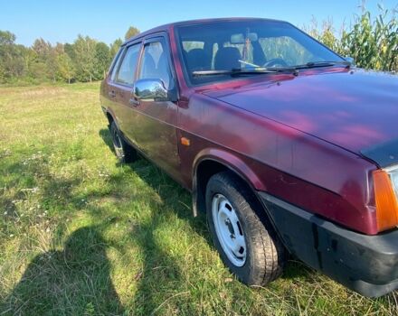 Червоний ВАЗ 21099, об'ємом двигуна 1.5 л та пробігом 180 тис. км за 864 $, фото 1 на Automoto.ua