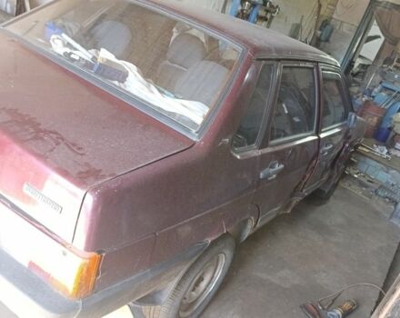 Червоний ВАЗ 21099, об'ємом двигуна 1.5 л та пробігом 203 тис. км за 450 $, фото 5 на Automoto.ua