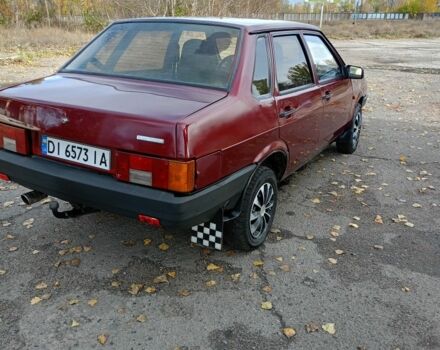 Красный ВАЗ 21099, объемом двигателя 1.5 л и пробегом 100 тыс. км за 1550 $, фото 3 на Automoto.ua