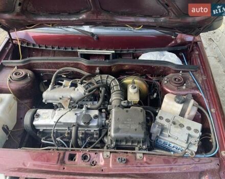Красный ВАЗ 21099, объемом двигателя 1.6 л и пробегом 85 тыс. км за 2700 $, фото 4 на Automoto.ua