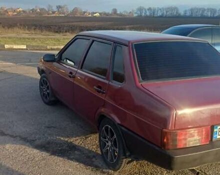 Червоний ВАЗ 21099, об'ємом двигуна 1.5 л та пробігом 185 тис. км за 1800 $, фото 2 на Automoto.ua