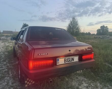 Красный ВАЗ 21099, объемом двигателя 1.6 л и пробегом 250 тыс. км за 2200 $, фото 5 на Automoto.ua