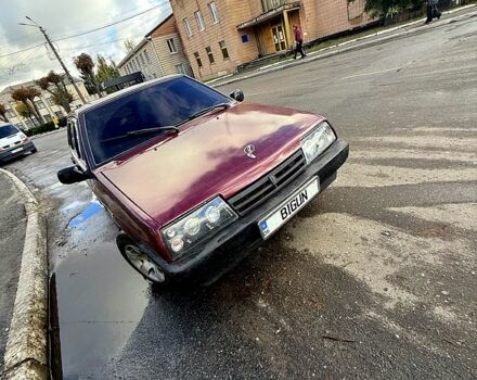 Красный ВАЗ 21099, объемом двигателя 1.6 л и пробегом 250 тыс. км за 2200 $, фото 3 на Automoto.ua