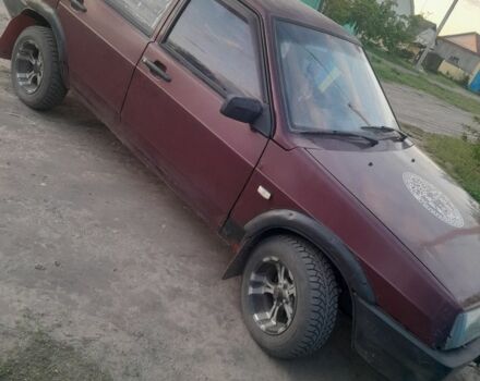 Красный ВАЗ 21099, объемом двигателя 1.5 л и пробегом 3 тыс. км за 1182 $, фото 5 на Automoto.ua