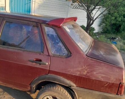 Красный ВАЗ 21099, объемом двигателя 1.5 л и пробегом 3 тыс. км за 1182 $, фото 1 на Automoto.ua
