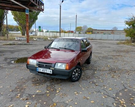 Красный ВАЗ 21099, объемом двигателя 1.5 л и пробегом 100 тыс. км за 1550 $, фото 1 на Automoto.ua