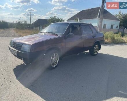 Красный ВАЗ 21099, объемом двигателя 1.6 л и пробегом 85 тыс. км за 2700 $, фото 3 на Automoto.ua