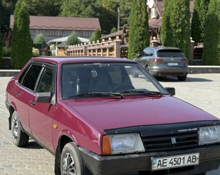 Красный ВАЗ 21099, объемом двигателя 1.5 л и пробегом 110 тыс. км за 1400 $, фото 2 на Automoto.ua