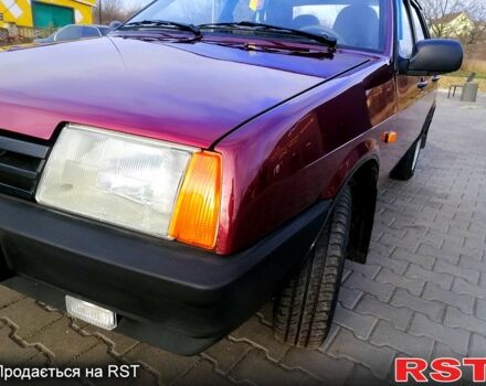 Красный ВАЗ 21099, объемом двигателя 1.5 л и пробегом 170 тыс. км за 2650 $, фото 4 на Automoto.ua