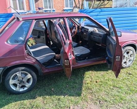 Красный ВАЗ 21099, объемом двигателя 1.5 л и пробегом 160 тыс. км за 1700 $, фото 7 на Automoto.ua