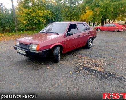 Красный ВАЗ 21099, объемом двигателя 1.5 л и пробегом 180 тыс. км за 1600 $, фото 3 на Automoto.ua