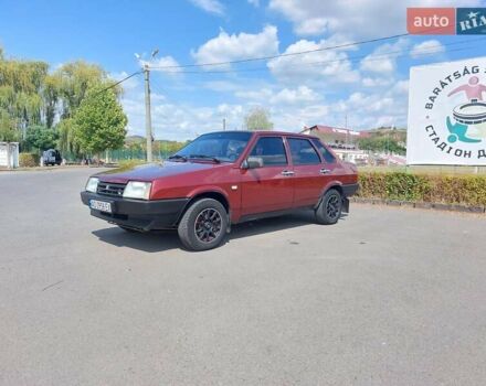Красный ВАЗ 21099, объемом двигателя 1.5 л и пробегом 170 тыс. км за 3100 $, фото 9 на Automoto.ua