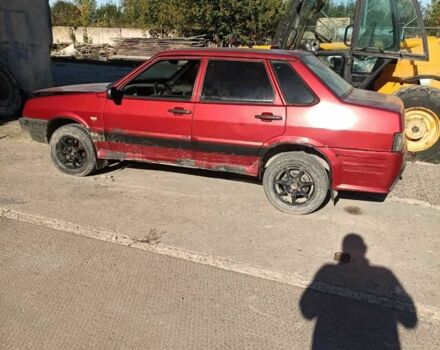 Красный ВАЗ 21099, объемом двигателя 0 л и пробегом 300 тыс. км за 950 $, фото 1 на Automoto.ua