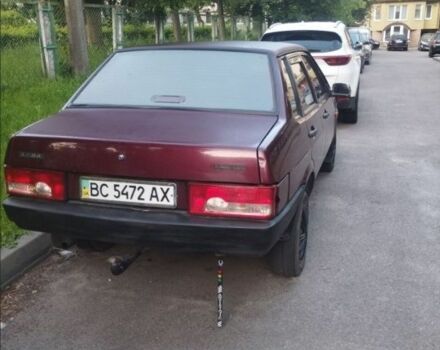 Красный ВАЗ 21099, объемом двигателя 0 л и пробегом 181 тыс. км за 1000 $, фото 5 на Automoto.ua