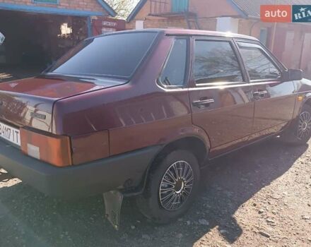 Червоний ВАЗ 21099, об'ємом двигуна 1.5 л та пробігом 80 тис. км за 2150 $, фото 4 на Automoto.ua