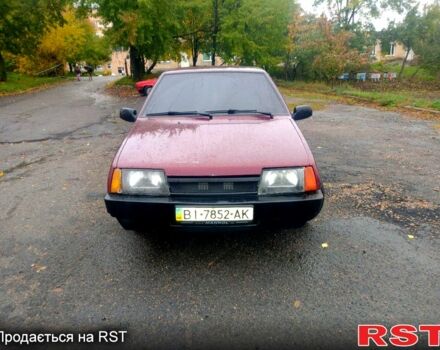 Красный ВАЗ 21099, объемом двигателя 1.5 л и пробегом 180 тыс. км за 1600 $, фото 4 на Automoto.ua