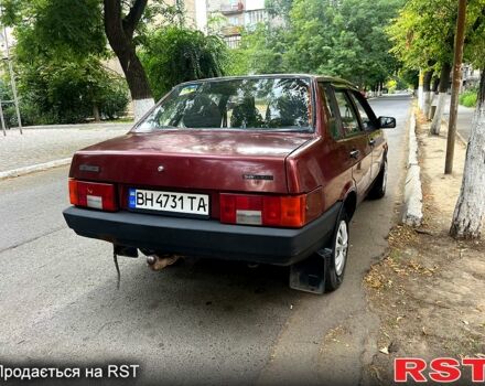 Червоний ВАЗ 21099, об'ємом двигуна 1.5 л та пробігом 170 тис. км за 2100 $, фото 2 на Automoto.ua