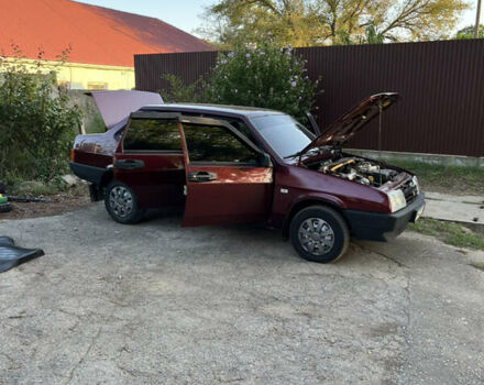Червоний ВАЗ 21099, об'ємом двигуна 1.6 л та пробігом 135 тис. км за 2300 $, фото 9 на Automoto.ua
