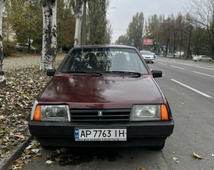 Красный ВАЗ 21099, объемом двигателя 1.5 л и пробегом 100 тыс. км за 798 $, фото 1 на Automoto.ua