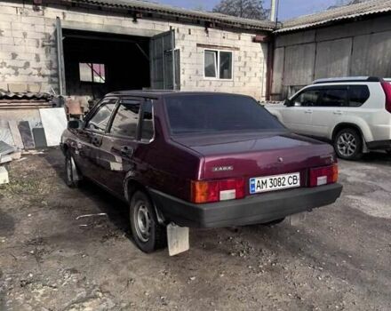 Красный ВАЗ 21099, объемом двигателя 1.5 л и пробегом 101 тыс. км за 2100 $, фото 2 на Automoto.ua