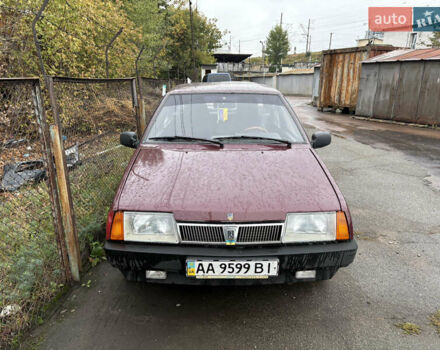 Красный ВАЗ 21099, объемом двигателя 1.6 л и пробегом 305 тыс. км за 1300 $, фото 1 на Automoto.ua