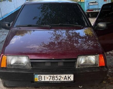 Красный ВАЗ 21099, объемом двигателя 1.6 л и пробегом 3 тыс. км за 1200 $, фото 2 на Automoto.ua