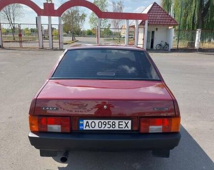 Красный ВАЗ 21099, объемом двигателя 1.5 л и пробегом 170 тыс. км за 3100 $, фото 5 на Automoto.ua