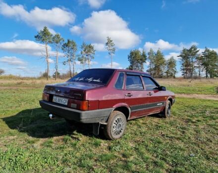 Червоний ВАЗ 21099, об'ємом двигуна 1.5 л та пробігом 189 тис. км за 1548 $, фото 1 на Automoto.ua