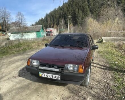 Красный ВАЗ 21099, объемом двигателя 1.5 л и пробегом 186 тыс. км за 3019 $, фото 3 на Automoto.ua