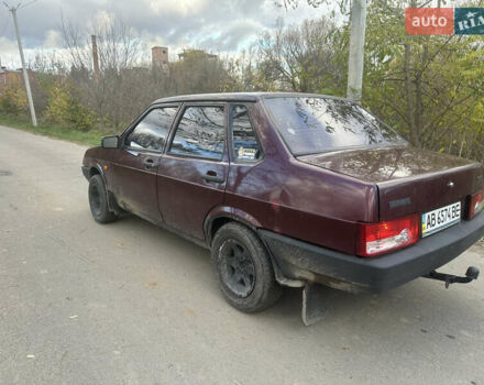 Червоний ВАЗ 21099, об'ємом двигуна 1.5 л та пробігом 150 тис. км за 1300 $, фото 3 на Automoto.ua