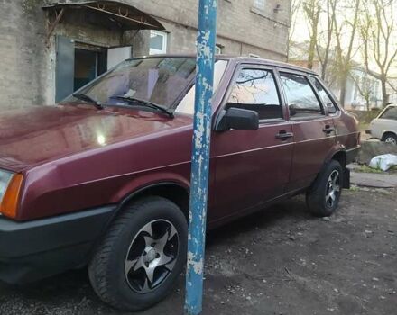 Червоний ВАЗ 21099, об'ємом двигуна 1.5 л та пробігом 110 тис. км за 3000 $, фото 9 на Automoto.ua