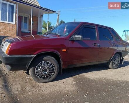 Червоний ВАЗ 21099, об'ємом двигуна 1.5 л та пробігом 80 тис. км за 2150 $, фото 1 на Automoto.ua