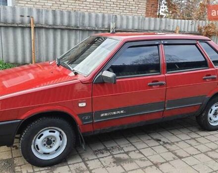 Красный ВАЗ 21099, объемом двигателя 1.5 л и пробегом 139 тыс. км за 1700 $, фото 1 на Automoto.ua