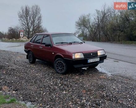Красный ВАЗ 21099, объемом двигателя 1.5 л и пробегом 170 тыс. км за 3100 $, фото 11 на Automoto.ua
