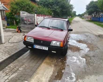 Красный ВАЗ 21099, объемом двигателя 1.5 л и пробегом 3 тыс. км за 1399 $, фото 3 на Automoto.ua