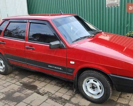 Красный ВАЗ 21099, объемом двигателя 1.5 л и пробегом 139 тыс. км за 1700 $, фото 3 на Automoto.ua