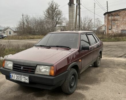 Красный ВАЗ 21099, объемом двигателя 1.5 л и пробегом 300 тыс. км за 1500 $, фото 6 на Automoto.ua